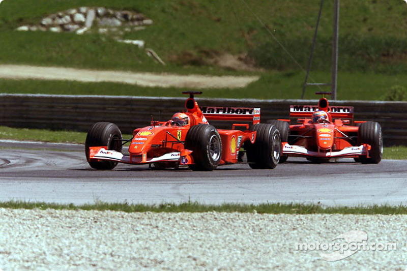 No GP da Áustria, no entanto, houve uma prévia do que estaria por vir: Barrichello deu passagem a Schumacher pela segunda posição na última curva da corrida.