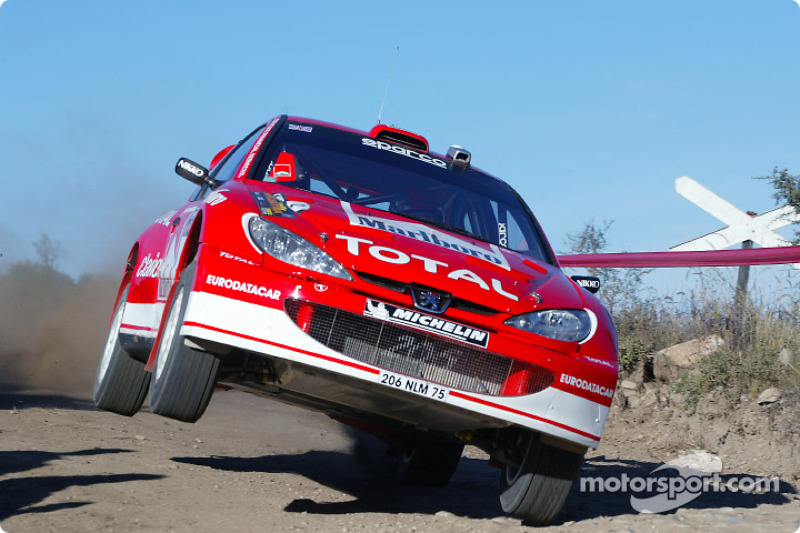 Ричард Бёрнс и Роберт Рид, Peugeot 206 WRC, Ралли Аргентина 2003