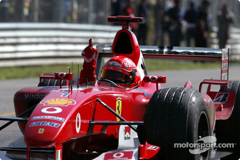 1. GP da Itália, 2003: Michael Schumacher (Ferrari) em 1h14min19s838 (247.586 km/h)
