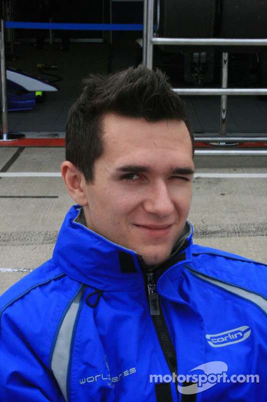 Mikhail Aleshin at Silverstone