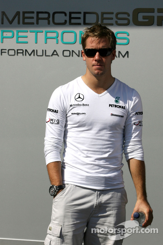 Sam Bird, Test Driver, Mercedes GP at Abu Dhabi GP