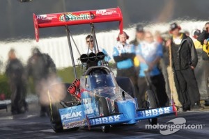 T. J.. Zizzo in his Peak Performance Top Fuel Dragster