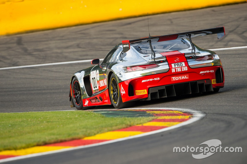 20. #00 AMG-Team Black Falcon, Mercedes AMG-GT3