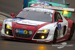 #15 Audi Sport Team Phoenix Audi R8LMS: Frank Stippler, Marc Hennerici, Christopher Haase, Markus Winkelhock