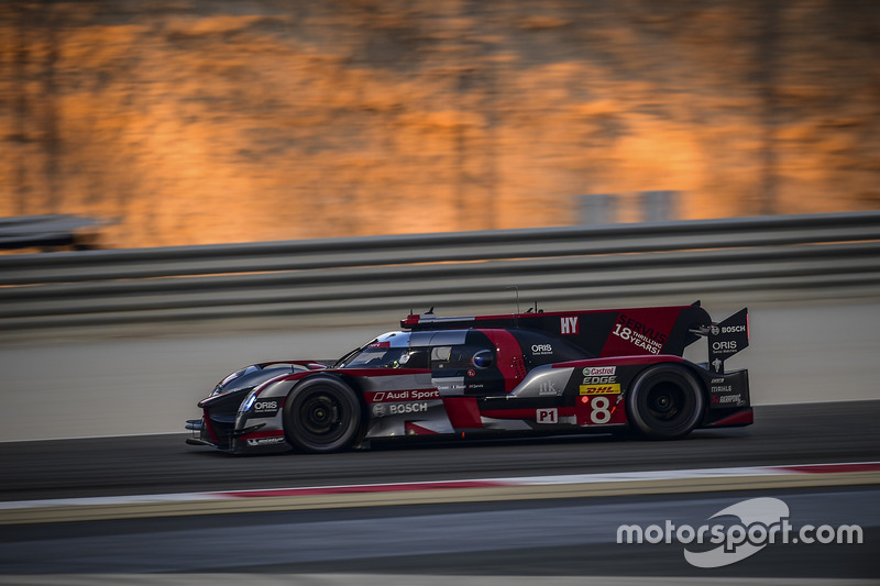6h Bahrain: #8 Audi R18 e-tron quattro: Lucas di Grassi, Loic Duval, Oliver Jarvis