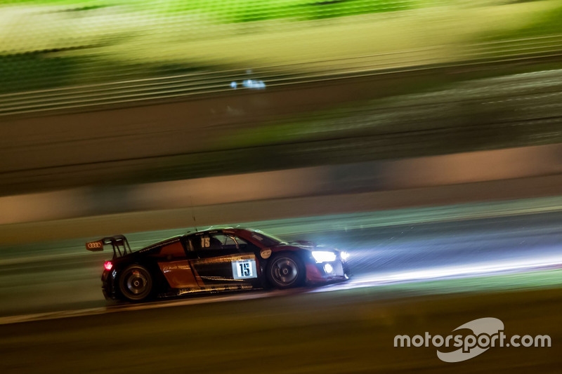 #15 Audi Sport Team Phoenix, Audi R8 LMS: Christopher Haase, Robin Frijns, Laurens Vanthoor