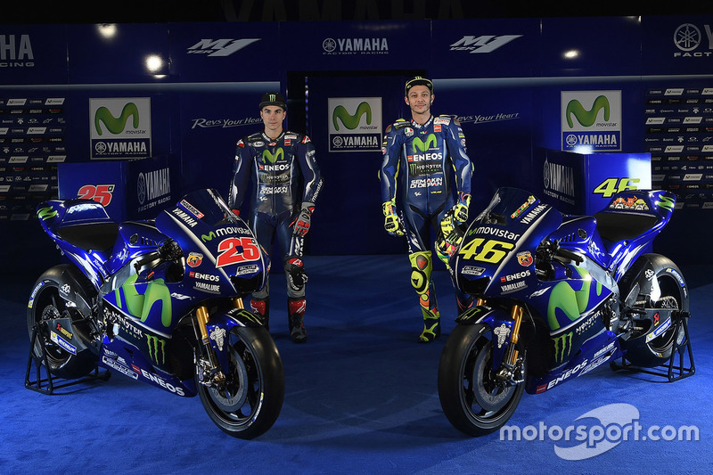 Valentino Rossi, Yamaha Factory Racing, Maverick Viñales, Yamaha Factory Racing