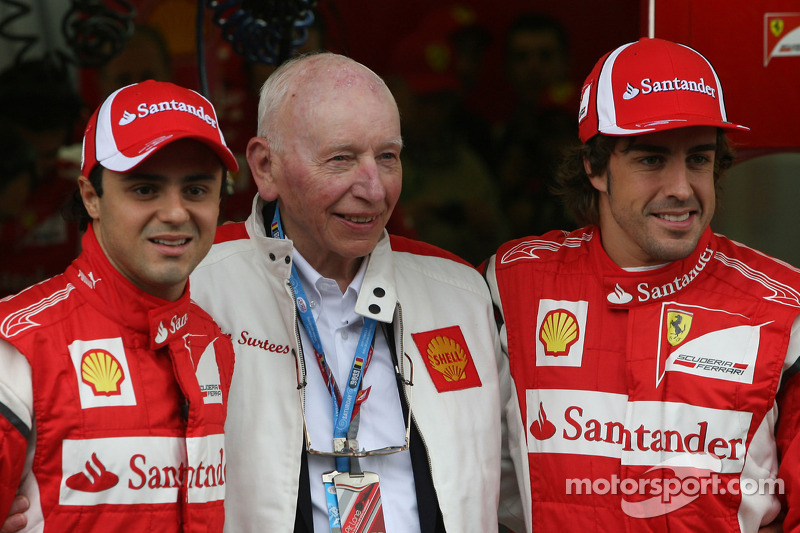 Felipe Massa, Scuderia Ferrari, John Surtees y Fernando Alonso, Scuderia Ferrari
