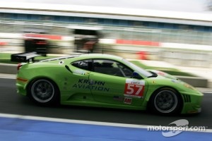 #57 Krohn Racing Ferrari F430: Tracy Krohn, Nic Jonsson, Michele Rugolo