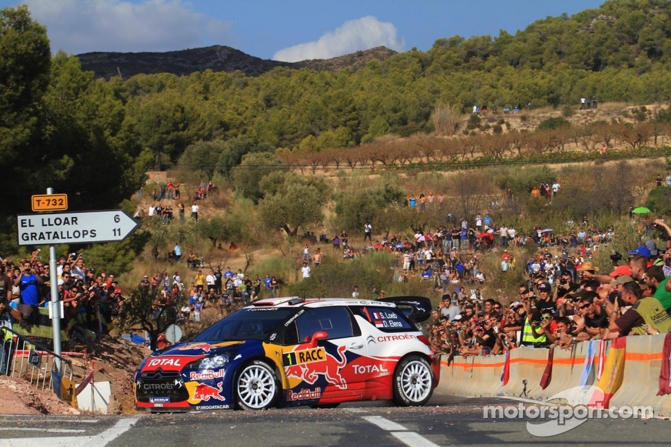 Sébastien Loeb and Daniel Elena, Citröen DS3 WRC, Citröen Total World Rally Team