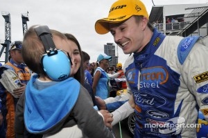 Mark Winterbottom takes the win