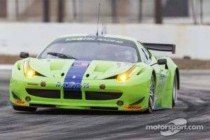 #57 Krohn Racing Ferrari F458 GT: Tracy Krohn, Niclas Jonsson, Michele Rugolo