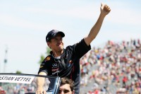 Sebastian Vettel, Red Bull Racing on the drivers parade