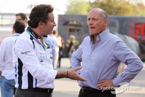 Alejandro Agag, Barwa Addax Team Principal with Ron Dennis, McLaren Executive Chairman