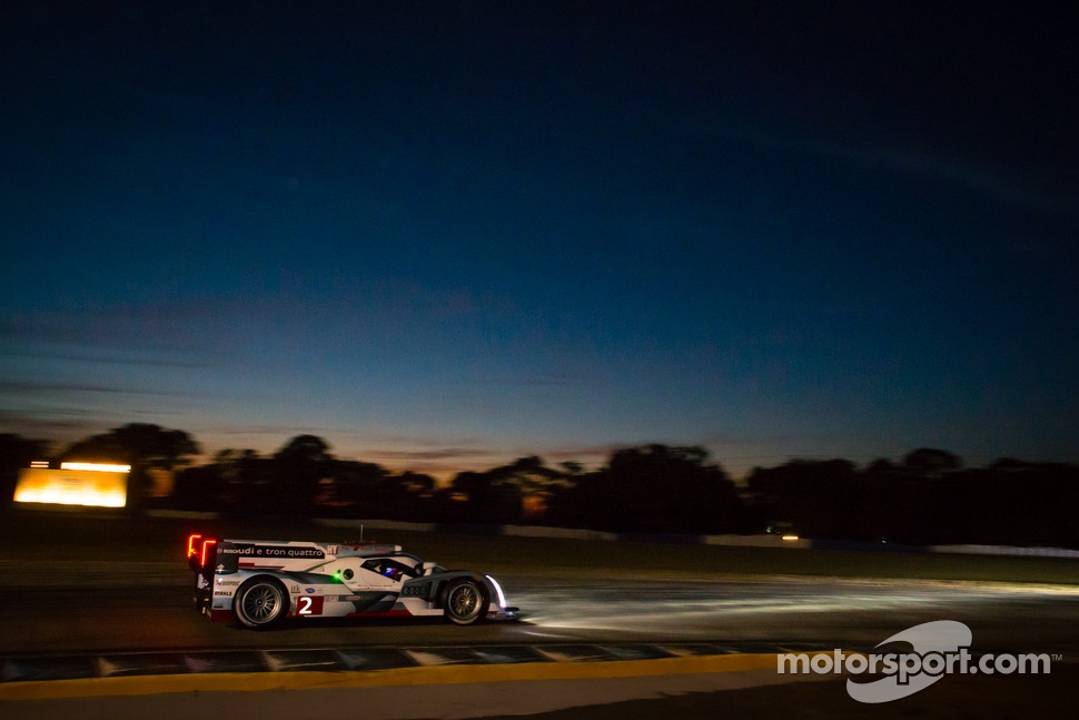 #2 Audi Sport Team Joest Audi R18 e-tron quattro: Lucas di Grassi, Tom Kristensen, Allan McNish