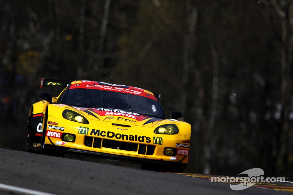 #50 Larbre Competition Chevrolet Corvette C6 ZR1: Patrick Bornhauser, Julien Canal, Fernando Rees