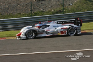 #1 Audi Sport Team Joest Audi R18 e-tron quattro Hybrid: Andre Lotterer, Benoit Tréluyer, Marcel Fässler