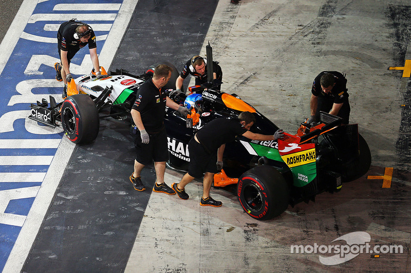 Листопад 2014 – Джоліон Палмер, Force India VJM07 Mercedes