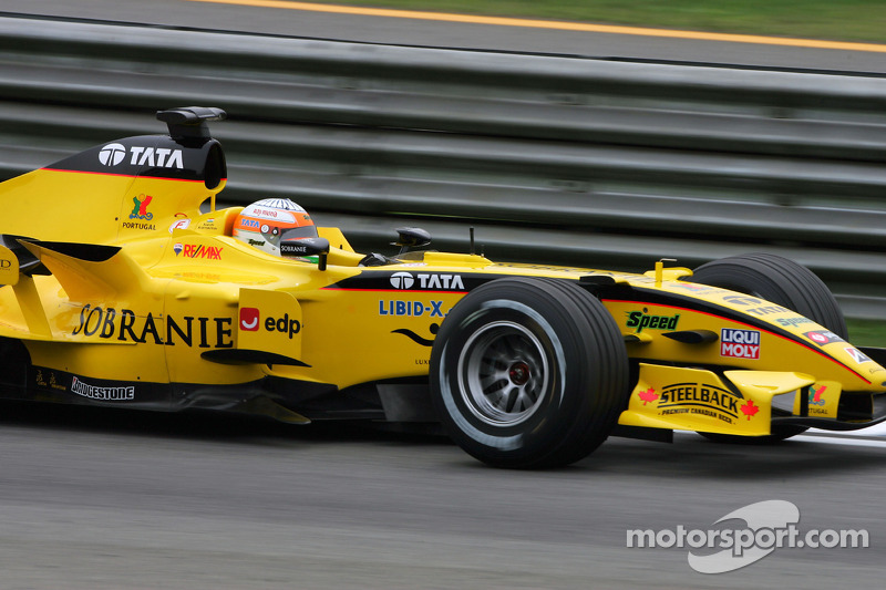 Outro era a equipe Jordan, que também deixaria a F1 ao fim daquele ano.