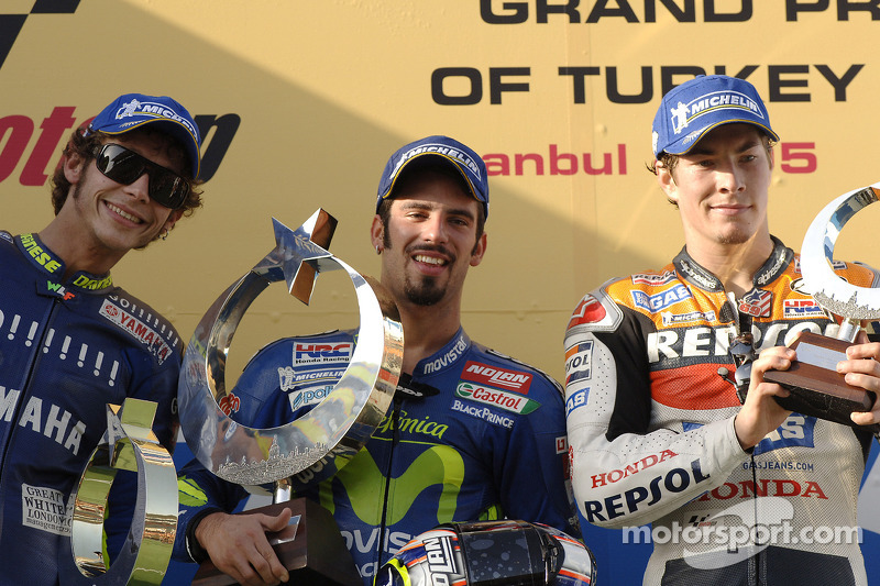 2005: WM-Platz 3 hinter Valentino Rossi und Marco Melandri