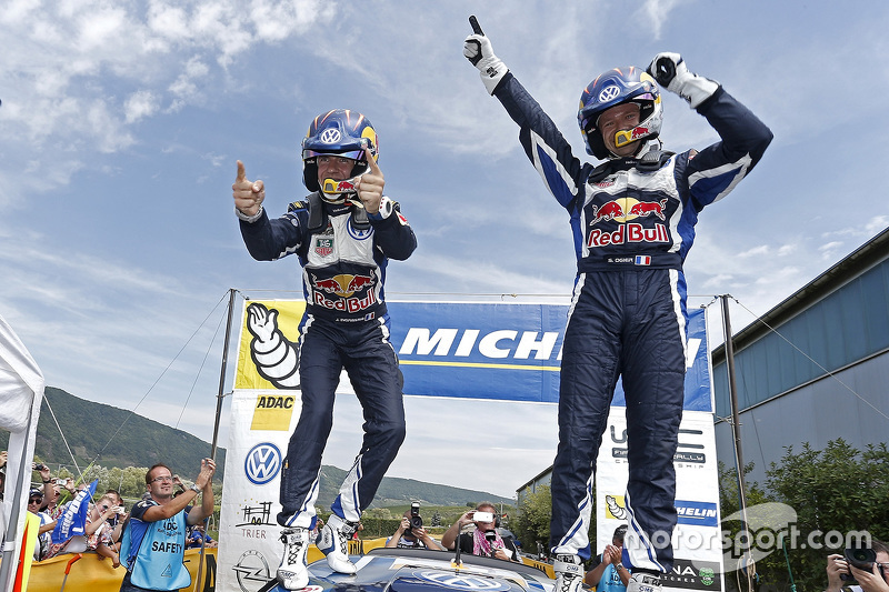 Переможці Себастьєн Ожьє та Жюльєн Інграссія, Volkswagen Polo WRC, Volkswagen Motorsport