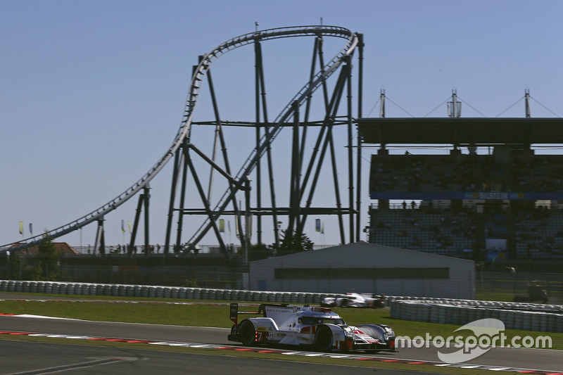 #7 Audi Sport Team Joest Audi R18 e-tron quattro: Marcel Fässler, Andre Lotterer, Benoit Tréluyer