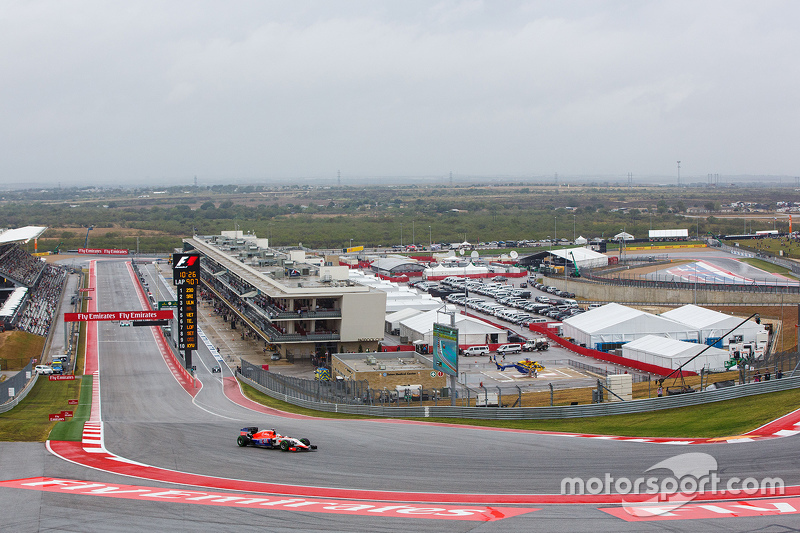 Austin: Haarnadel nach Start/Ziel