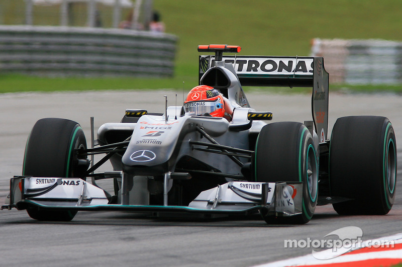 2010: Schumacher vuelve, con Mercedes, a la F1