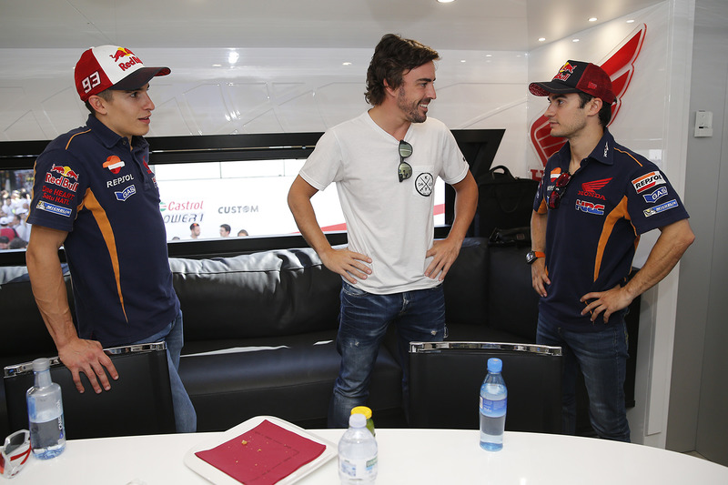 Marc Márquez, Repsol Honda Team, Fernando Alonso, Dani Pedrosa, Repsol Honda Team