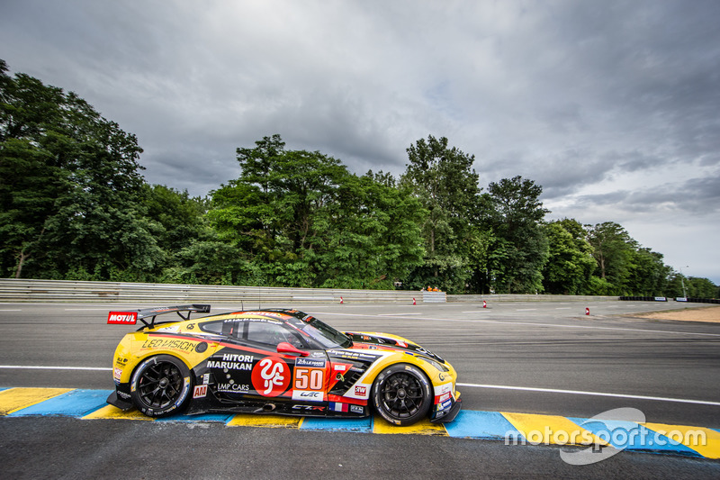 46: #50 Larbre Competition Chevrolet Corvette C7-R: Yutaka Yamagishi, Pierre Ragues, Jean-Philippe Belloc