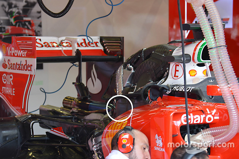 Ferrari SF16-H: Turbolader